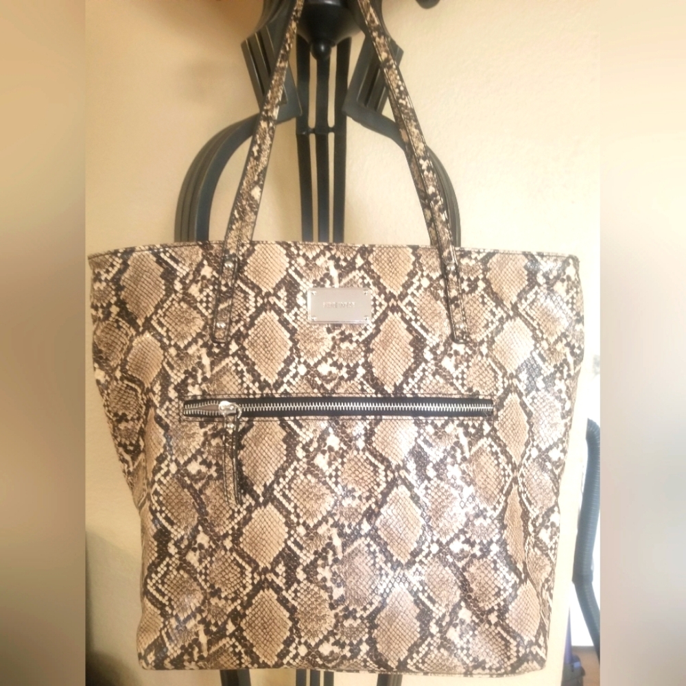 Nine west Snakeskin Large Shoulder bag